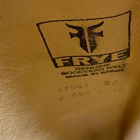 FRYE BOOTS Dorado Riding Dark Brown Leather Moto - Picture 12 of 12